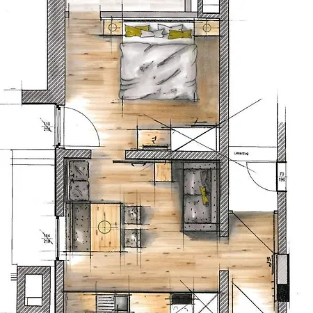 Haus Kristall Daire *